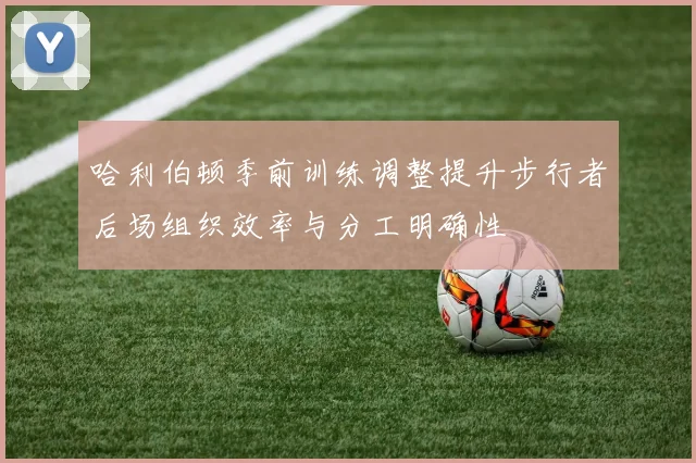 哈利伯顿季前训练调整提升步行者后场组织效率与分工明确性